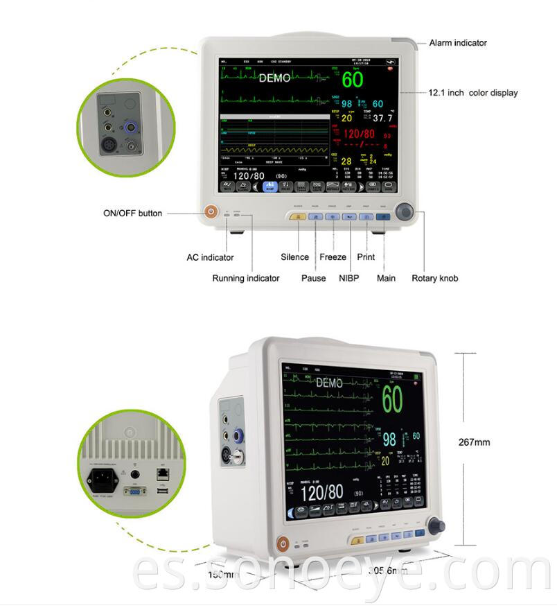 Multi-parameter monitor 12inch Equipment